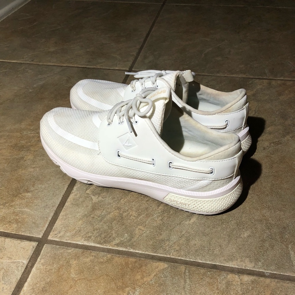 Sperry 7 Seas Eye White- Men’s 11